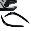 Mercedes Benz C-Class Gloss Black Front Bumper Lip Splitter (2022-2023)