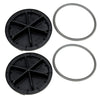 Hyundai Azera, Sonata, I30, Kia Sorento 2 x Headlight Dust Covers