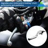 Kawasaki ZX7R 2 x Brake Clutch Levers Silver Tone Black (1989–2003)