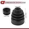 Nissan Almera Inner CV Joint Boot Kit w/ Clamps (2012-2018)