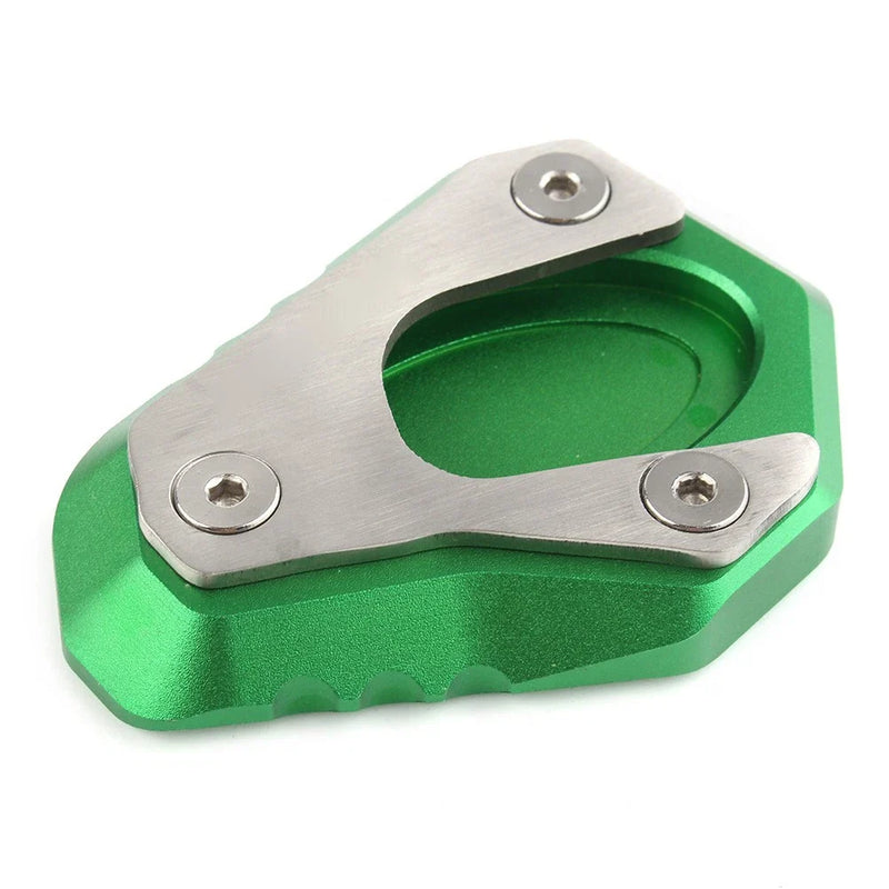 Kawasaki Z650 2017-2018 Green Kickstand Extension Plate Pad