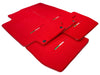 Maserati Granturismo Premium Red Floor Mats (2008-2020)