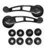 Car Truck Universal Black Aluminum Manual Window Crank Handle