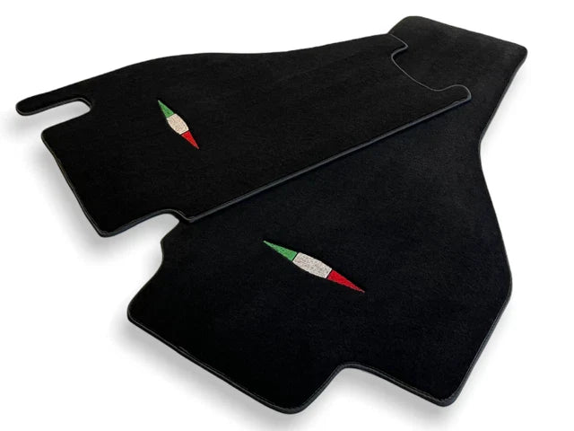 Pagani Zonda Black Carpets Set RHD Floor Mats (Limited Edition)
