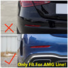 Benz C-Class AMG Sedan Black Rear Air Vent Bumper Cover Trim (2022-2023)