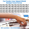 Scion XD 100 Pcs Fender Liner Splash Shield Bumper Cover Screws (2008-2011)