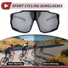 Motorcycle Riding Goggles Silver Tone Gray Black Tri-Acetyl Cellulos PC