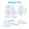 Wireless Power Switch Mains Socket & Remote Controller AU Plug (1 Pack)