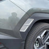 Hyundai Tucson Chrome Rear Wheel Eyebrow Trim Covers (2021-2022)