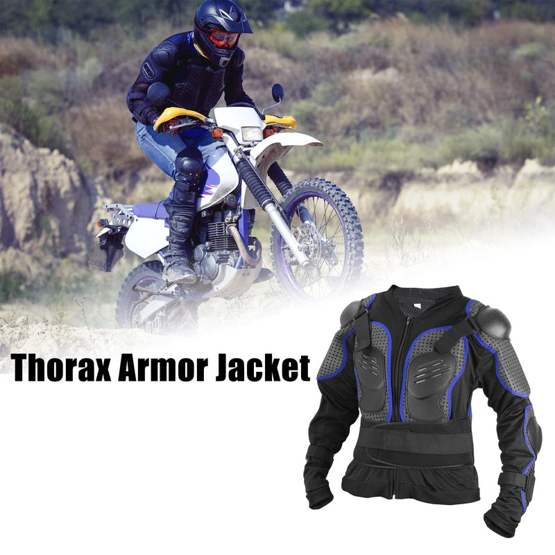 Off-Road Blue Size L Dirt Bike Riding Protective