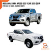 Nissan Navara NP300 D23 2015-2019 Narrow Body Silver Fender Flare Arch