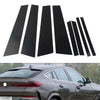 BMW X6 8 Pcs Car Door Window Column B C Pillar Trim (2020-2021)