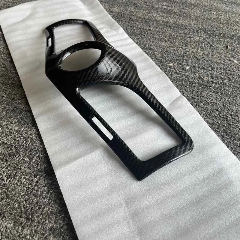 Maserati GranTurismo GT 2008-17 Carbon Fiber Console Clock Vent Panel Cover