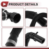 Land Rover LR2 3.2L (2008-2012) Rubber Black 1 Pc Radiator Hose