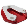 YAMAHA MT09 TRACER (2015-2017) Red CNC Kickstand Enlarger Plate