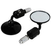 Harley End Rearview Mirrors 3" Round 7/8" Handlebars