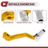 Bosuer M4 Folding Shifter Lever Gold Tone Silver Tone