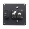 Car SUV 200A Circuit Breaker Panel + Red LED Rocker Switch