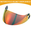 X-803 Resin REVO Red 3-Snap Visor Shield
