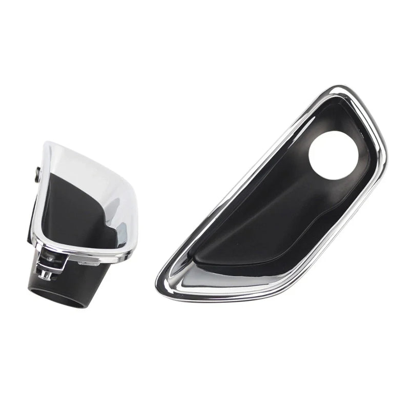Jeep Grand Cherokee Fog Light Lamp Cover Bezel Chrome Trim (2017-2021)
