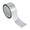 Car Motorcycle Boat 1 Pc Pinstripe Tape 45mmx50m Laser Silver Tone