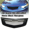 Acura TSX (2011-2014) Matte Black Fiberglass Front Bumper Grille Mesh