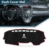 Honda CR-V 2017-2022 Sun Protector Black Red Dashboard Cover Mat