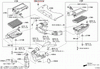 Toyota Prado 150 Series TRJ LJ KDJ GRJ GDJ Clip x10