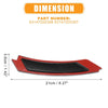 BMW 3 Series E90 E91 (2009-2011) Black Bumper Reflector  63147205397