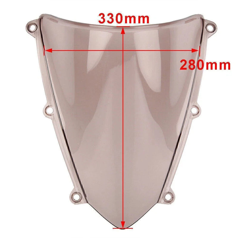 Honda CBR 600 RR 2007-2012 Silver Windproof Front Windshield