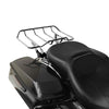 Harley Road Glide Chrome/Vivid Black Quick Release Luggage Rack (2014-2025)
