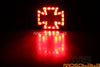 Harley Chopper Motorcycle 79-23 Chrome LED Brake Tail Light