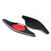 Cadillac XTS 2 x Black Carbon Fiber Shift Paddle Extensions (2013-2019)