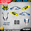 Husqvarna CR 50 (2011-2016) DIGGER STYLE Decals Custom Graphics Full Kit