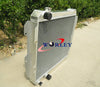 Toyota Hilux LN60 LN61 LN65 2.4L Diesel Aluminum Radiator + Red Hose (84-91)