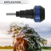Make Model 11mm Aluminum Alloy Plastic Motorcycle Slider Frame Bolt 1 Set Blue
