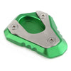 Kawasaki Z650 2017-2018 Green Kickstand Extension Plate Pad
