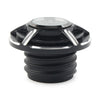 Harley CNC Billet Aluminum Gas Cap Fuel Tank Cover