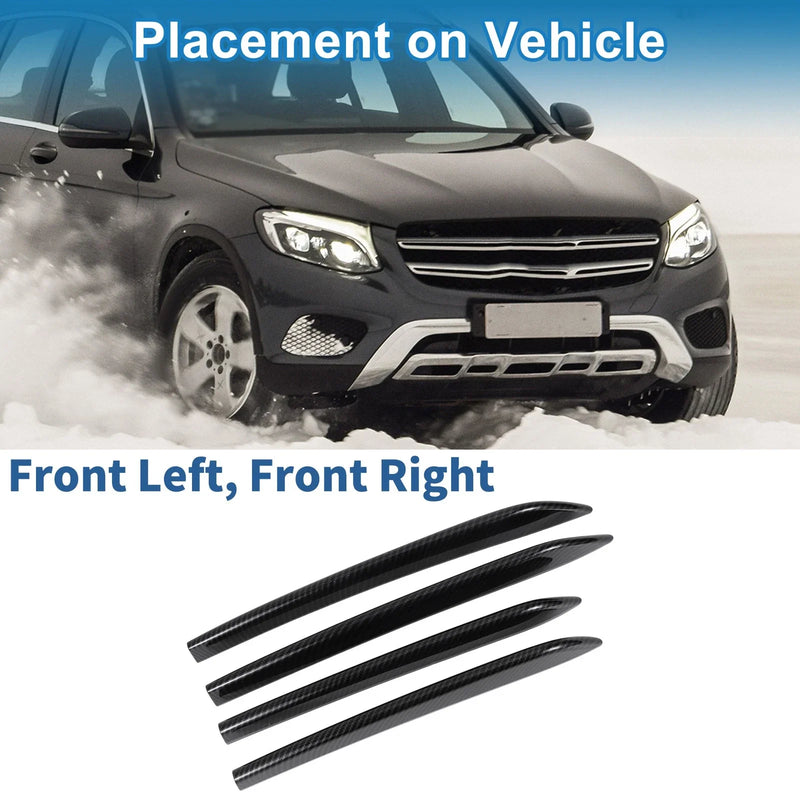 Mercedes-Benz GLC Class 4 Pcs Headlight Trim Bezels (2016-2023)