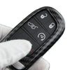 Dodge Charger, Jeep Cherokee Carbon Fiber Style Key Fob Case Cover