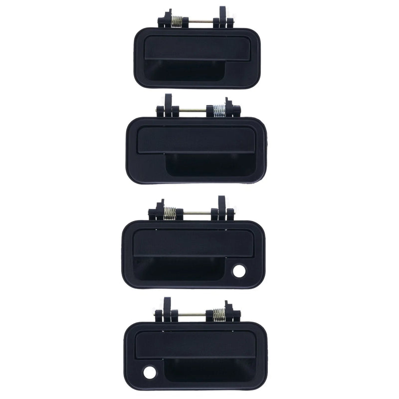 Holden Rodeo TF 4pc Black Outer Door Handles (1988-2003)
