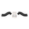 Harley Touring (1993-2025) Black / Chrome Rear Passenger Foot Peg Mounts
