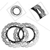 BMW S1000R, S1000RR Black Front Brake Disc Rotors (2010-2015)