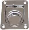 Caravan / Boat Ring Pull-Hatch Lifter x 4 Stainless Steel Anti Rattle