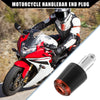 Honda Handlebar End Plug Grip Cap / 2 x 7/8" 22mm /