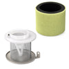 Kawasaki Bayou 300 KLF300C KLF300B Air Filter + Guide Kit (1989–2005)