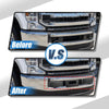 Ford F-150 Bumper Guards Pads License Plate Frame Bracket (2009-2014)