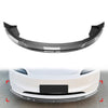 Tesla Model 3 Carbon Black Front Bumper Splitter Lip (2024-2025)