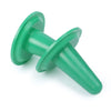 Cow Goat Sheep Ewe Milker 2 x Green Plastic Inflation Plug Shells