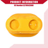 Dodge Durango 2000-2003 Durable Rubber Component Front Jounce Bumper